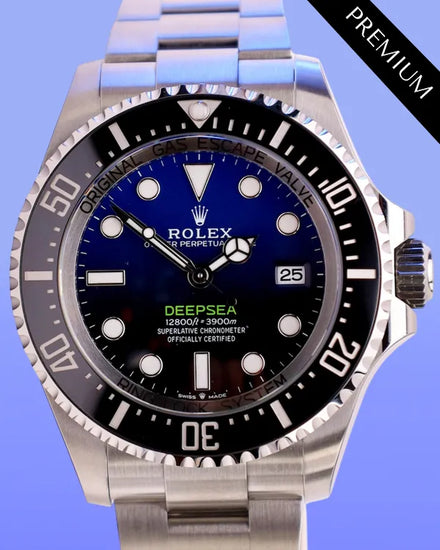 2025 Rolex Sea-Dweller Deepsea "James Cameron" 44MM Blue Dial Oyster Bracelet (136660)