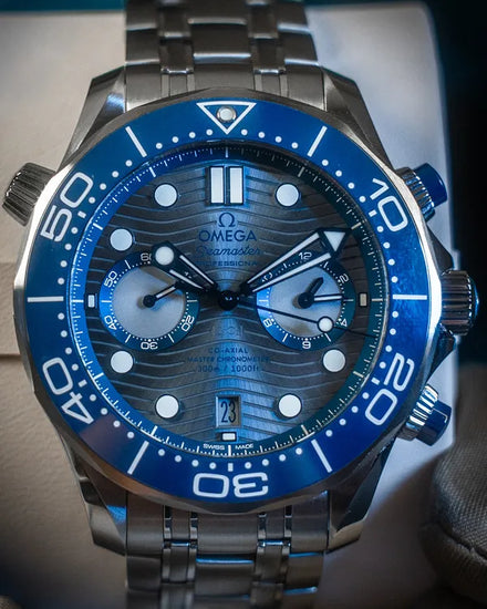 2024 Omega Seamaster Diver 300M 44MM Grey Dial Steel Bracelet (210.30.44.51.06.001)