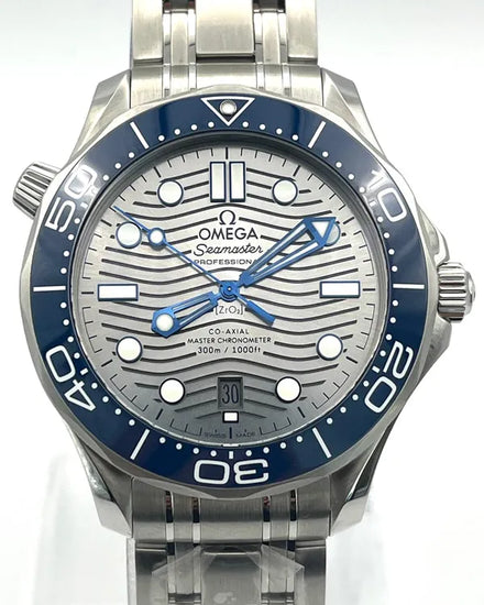 2025 Omega Seamaster Diver 300M 42MM Grey Dial Steel Bracelet (210.30.42.20.06.001)