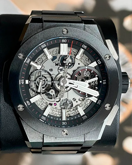 Hublot Big Bang Black Magic 42MM Skeleton Dial Ceramic Bracelet (451.CX.1170.CX)
