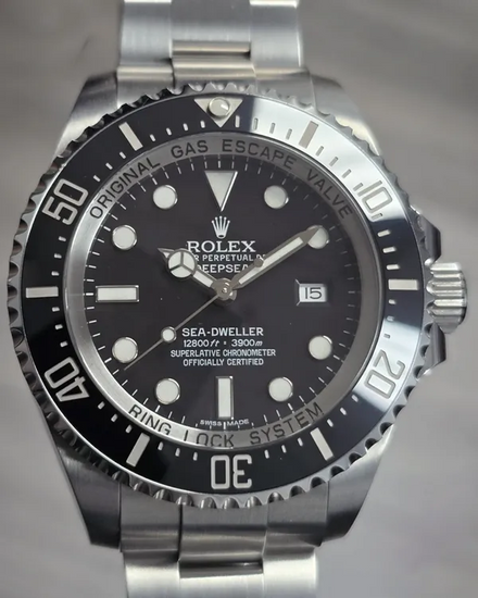2012 Rolex Sea-Dweller Deepsea 44MM Black Dial Oyster Bracelet (116660)