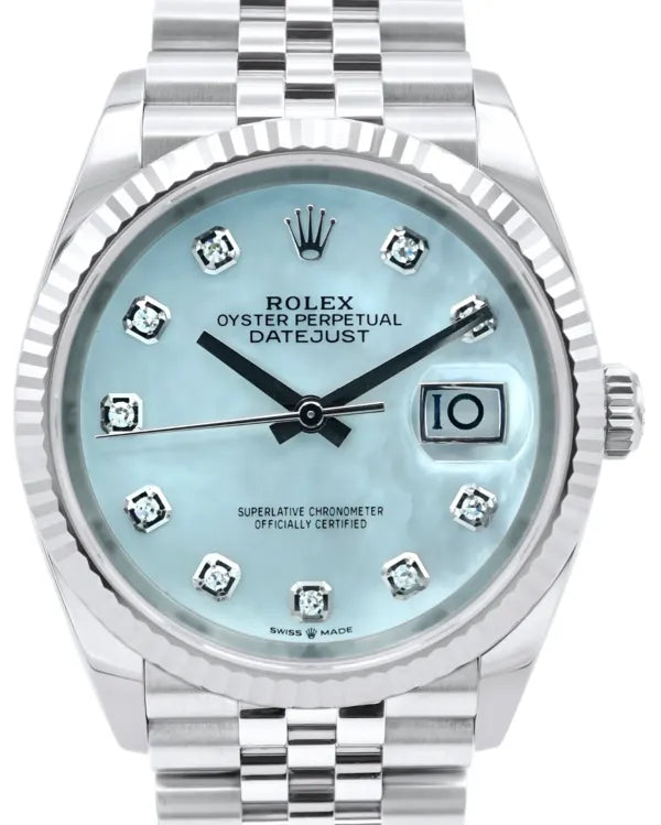 2023 Rolex Datejust 36MM Mother of Pearl Dial Jubilee Bracelet (126234)