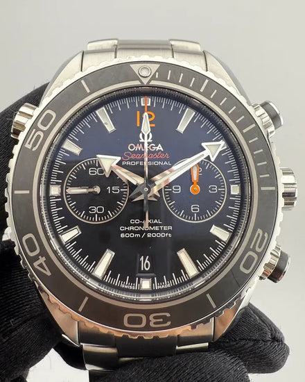 2015 Omega Seamaster Planet Ocean 600M 45.5MM Black Dial Steel Bracelet (232.30.46.51.01.003)