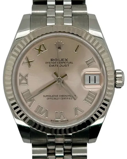 2019 Rolex Datejust 31MM Pink Dial Jubilee Bracelet (178274)