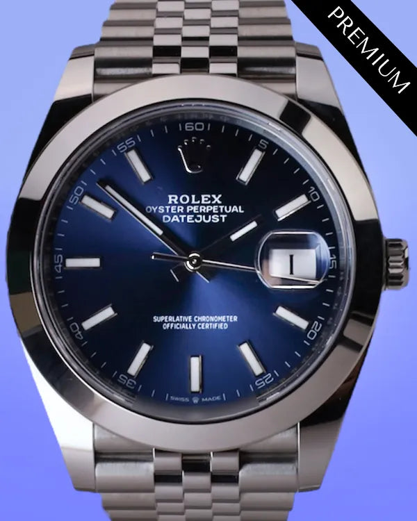 2024 Rolex Datejust 41MM Blue Dial Jubilee Bracelet (126300)