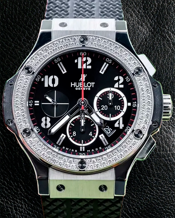 Hublot Big Bang 44MM Black Dial Rubber Strap (301.SX.130.RX.114)