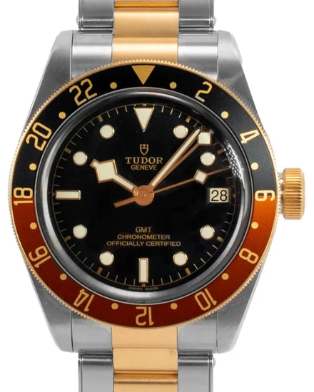 2024 Tudor Black Bay S&G GMT "Rootbeer" 41MM Black Dial Two-Tone Bracelet (79833MN)