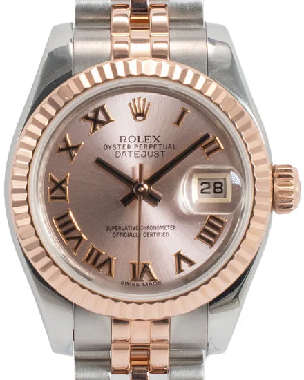 Rolex Lady-Datejust 26MM Sundust Dial Two-Tone Super Jubilee Bracelet (179171)