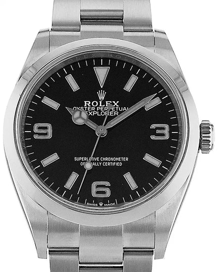 2022 Rolex Explorer 36MM Black Dial Oyster Bracelet (124270)