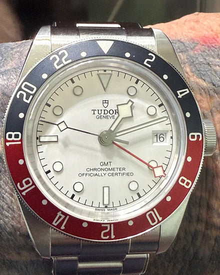 2024 Tudor Black Bay GMT "Pepsi" 41MM White Dial Steel Bracelet (79830RB)