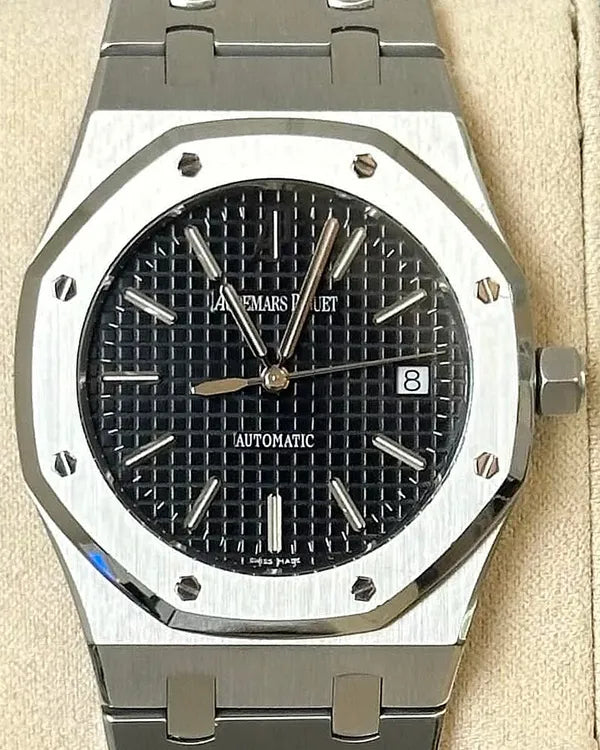 Audemars Piguet Royal Oak 39MM Black Dial Steel Bracelet (15300ST)