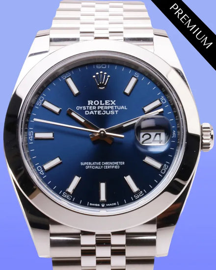 2025 Rolex Datejust 41MM Blue Dial Jubilee Bracelet (126300)