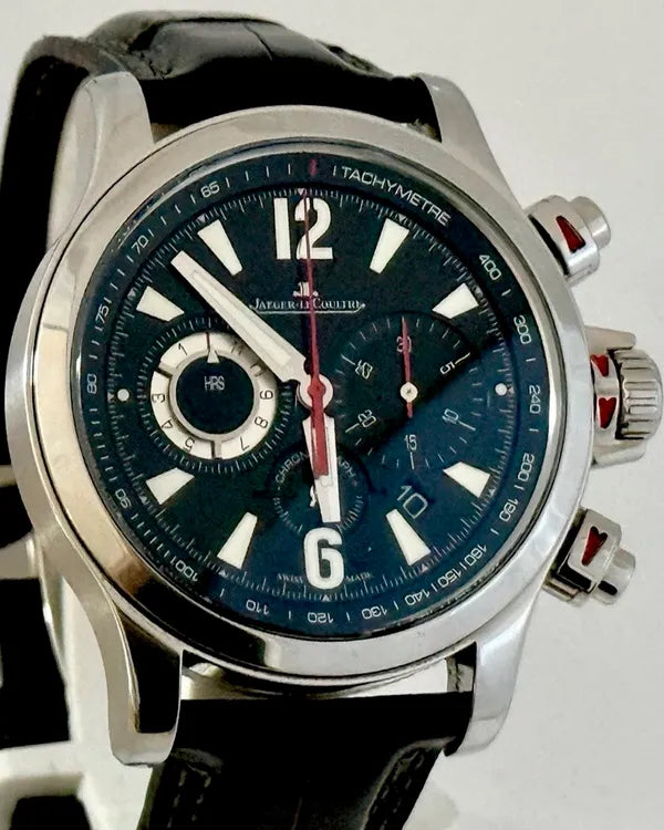 Jaeger-LeCoultre Master Compressor 41.5MM Black Dial Leather Strap (Q1758421)