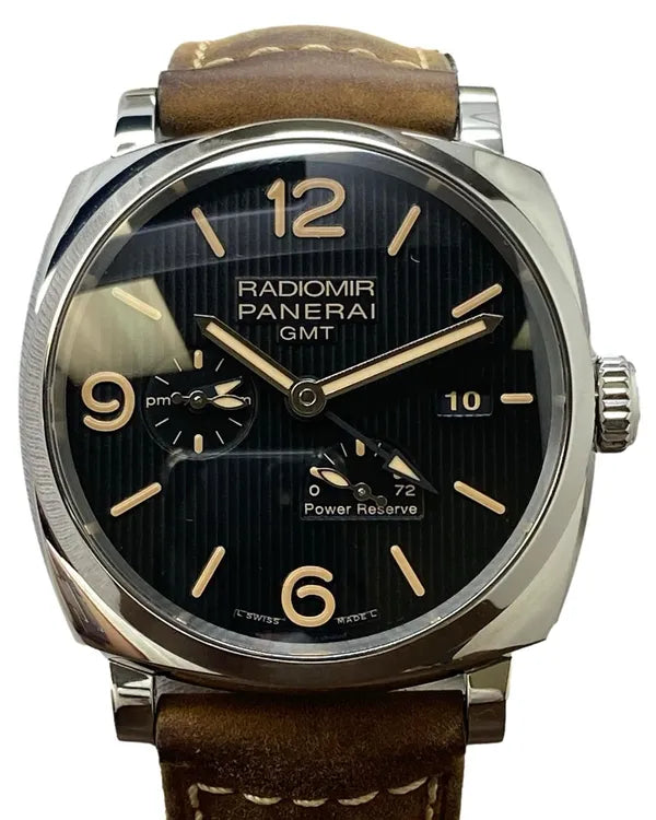 2016 Panerai Radiomir 1940 3 Days 45MM Black Dial Leather Strap (PAM00658)