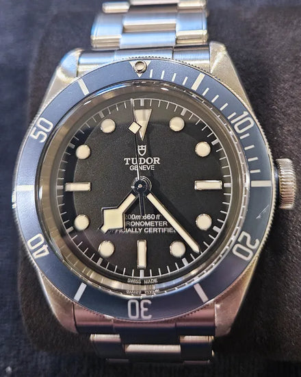 Tudor Black Bay 41MM Black Dial Steel Bracelet (79230B)