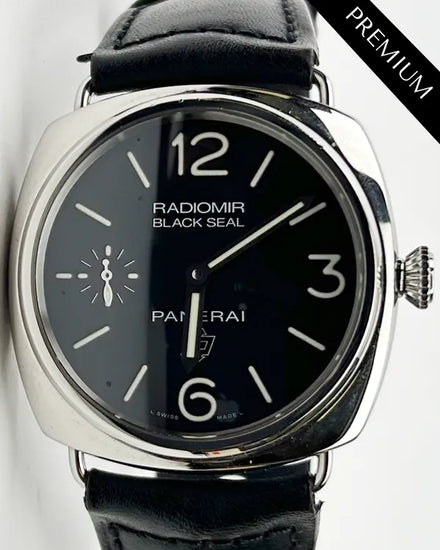 Panerai Radiomir Black Seal 45MM Black Dial Leather Strap (PAM00380)