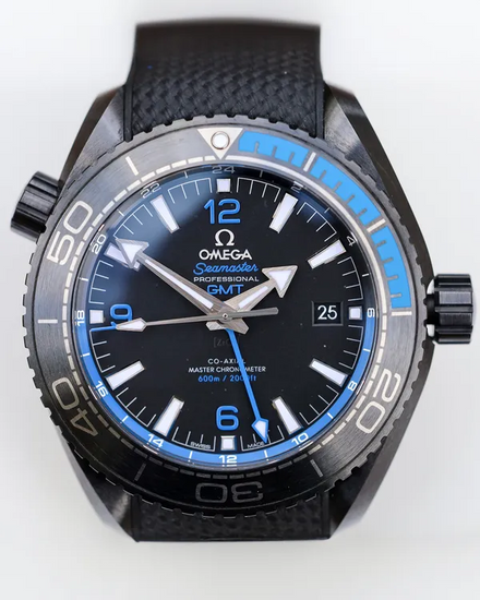 2024 Omega Seamaster Planet Ocean 600M "Deep Black" 45.5MM Black Dial Rubber Strap (215.92.46.22.01.002)