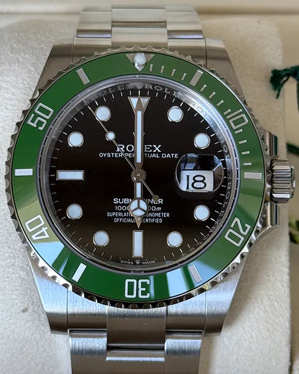 2025 Rolex Submariner 41MM Black DIal Oyster Bracelet (126610LV)