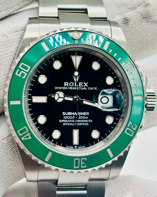 2022 Rolex Submariner Date "Starbucks" 41MM Black Dial Oyster Bracelet (126610LV)