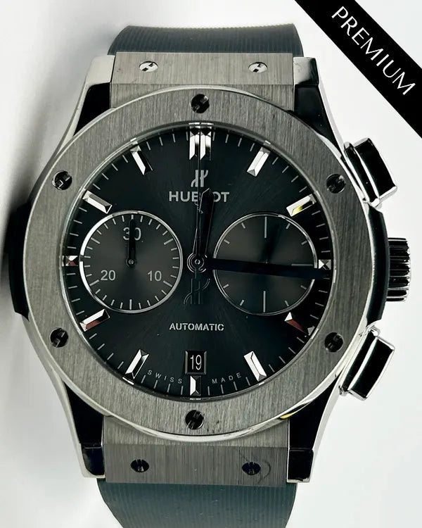 2021 Hublot Classic Fusion Racing 45MM Grey Dial Rubber Strap (521.NX.7071.LR)