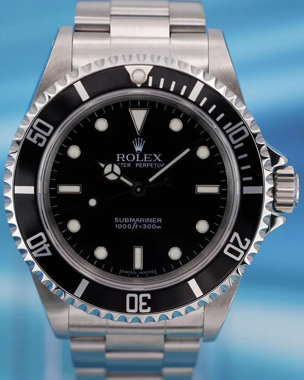 2005 Rolex Submariner No Date 40MM Black Dial Oyster Bracelet (14060M)