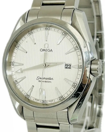 2014 Omega Seamaster Aqua Terra 38.5MM Quartz Silver Dial Steel Bracelet (231.10.39.61.02.001)