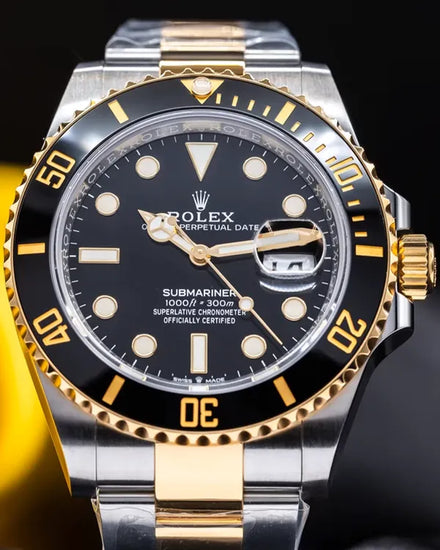 2023 Rolex Submariner Date 41MM Black Dial Two-Tone Oyster Bracelet (126613LN)
