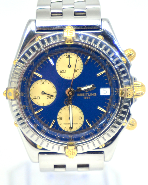 Breitling Chronomat 40MM Blue Dial Steel Bracelet (B13048)