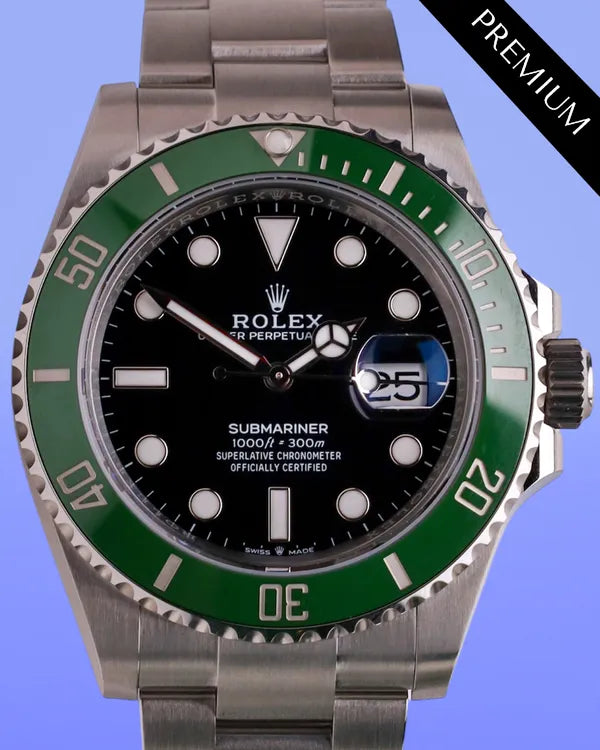 Rolex Submariner Date "Starbucks" 41MM Black Dial Oyster Bracelet (126610LV)