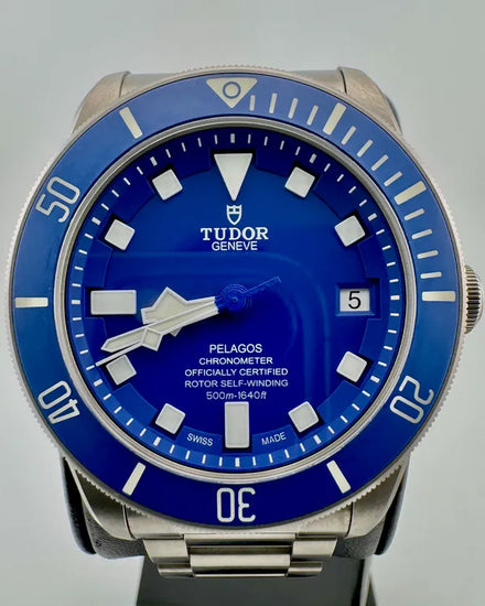 No Reserve - 2023 Tudor Pelagos 42MM Blue Dial Titanium Bracelet (25600TB)