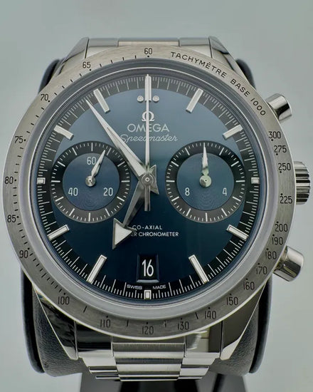 No Reserve - 2022 Omega Speedmaster '57 40.5MM Blue Dial Steel Bracelet (332.12.41.51.03.001)