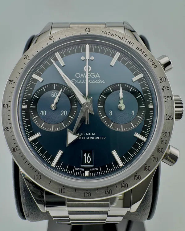 No Reserve - 2022 Omega Speedmaster '57 40.5MM Blue Dial Steel Bracelet (332.10.41.51.03.001)