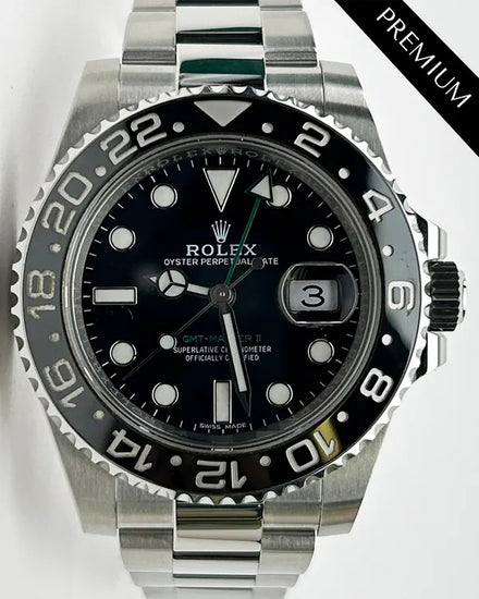 2022 Rolex GMT-Master II 40MM Black Dial Oyster Bracelet (116710LN)