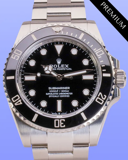 2025 Rolex Submariner No-Date 41MM Black Dial Oyster Bracelet (124060)