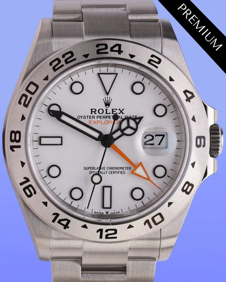 2025 Rolex Explorer II "Polar" 42MM White Dial Oyster Bracelet (226570)