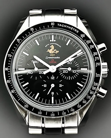 Omega Speedmaster 50th Anniversary L.E. 42MM Black Dial Steel Bracelet (311.30.42.30.01.001)