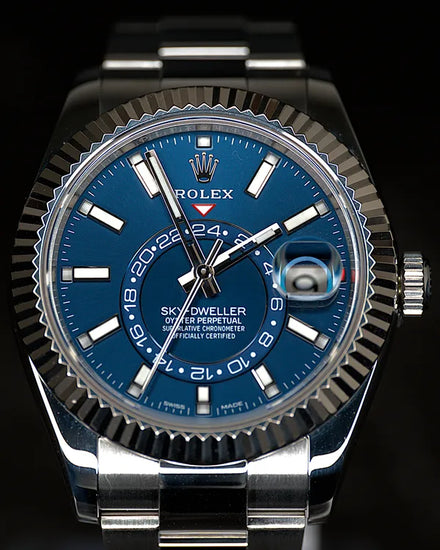 2018 Rolex Sky-Dweller 42MM Blue Dial Oyster Bracelet (326934)