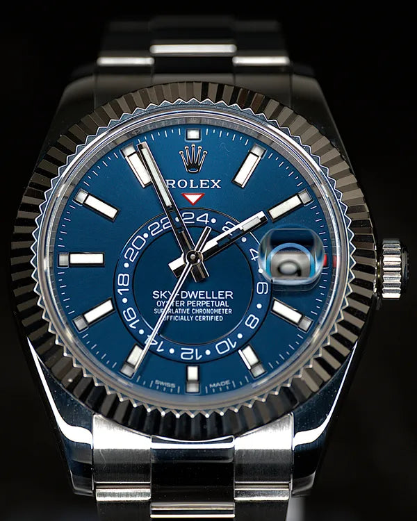 Rolex Sky-Dweller 42MM Blue Dial Oyster Bracelet (326934)