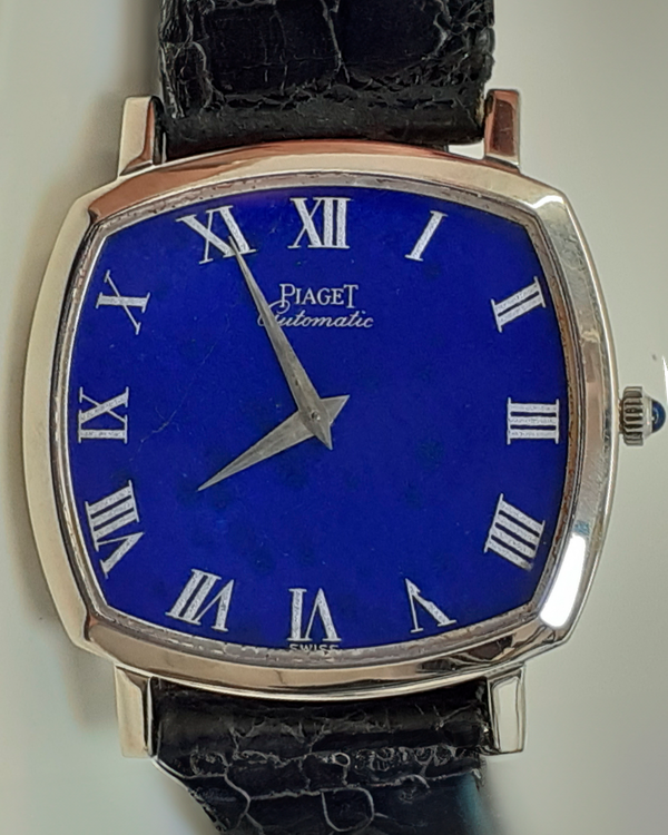 Piaget Altiplano 32MM Blue Dial Leather Strap (12406)