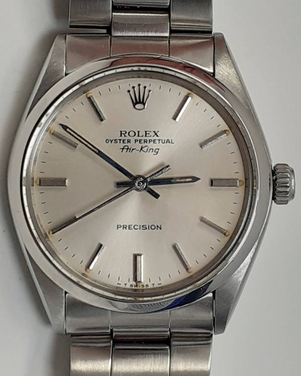 Rolex Air-King 34MM Silver Dial Oyster Bracelet (5500)