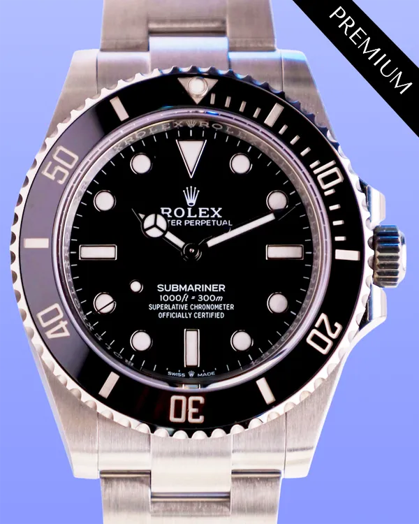 2025 Rolex Submariner No-Date 41MM Black Dial Oyster Bracelet (124060)