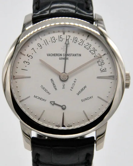 Vacheron Constantin Patrimony 42.5MM Silver Dial Leather Strap (86020/000G)