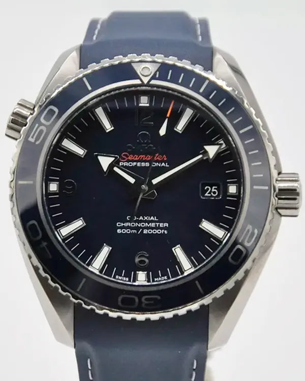 Omega Seamaster Planet Ocean 600M 45.5MM Blue Dial Rubber Strap (232.92.46.21.03.001)