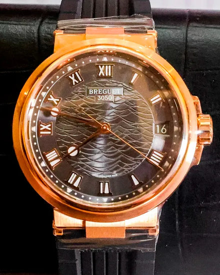 2022 Breguet Marine 5517 40MM Brown Dial Rubber Strap (5517BR/G3/5ZU)