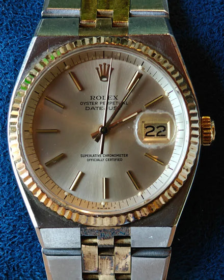 Rolex Datejust 36MM Champagne Dial Two-Tone Oysterquartz Bracelet (1630)