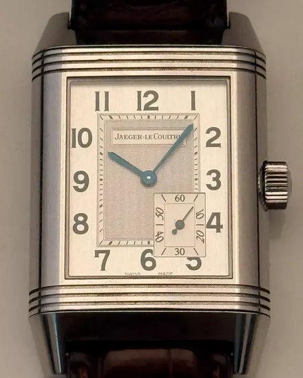 Jaeger-LeCoultre Reverso 29MM Silver Dial Leather Strap (240.8.14)