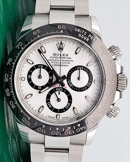 2023 Rolex Cosmograph Daytona "Panda" 40MM White Dial Oyster Bracelet (116500LN)
