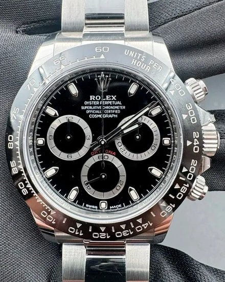 Rolex Cosmograph Daytona 40MM Black Dial Oyster Bracelet (116500LN)