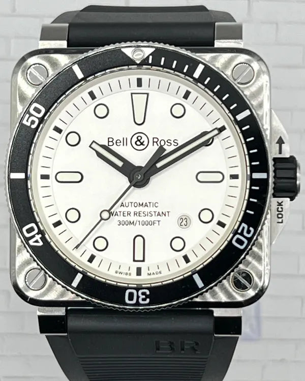 Bell & Ross BR 03-92 Diver (BR0392-D-WH-ST/SRB)