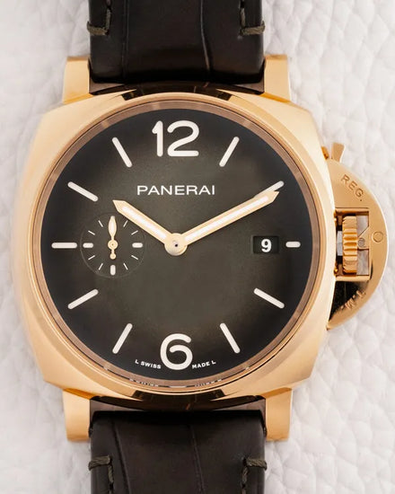 2023 Panerai Luminor Due 42MM Green Dial Leather Strap (PAM01423)